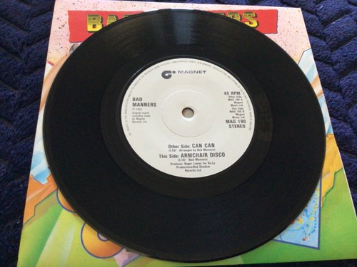 bad manners - can can 7 inch vinyl single  - Bild 3 von 4