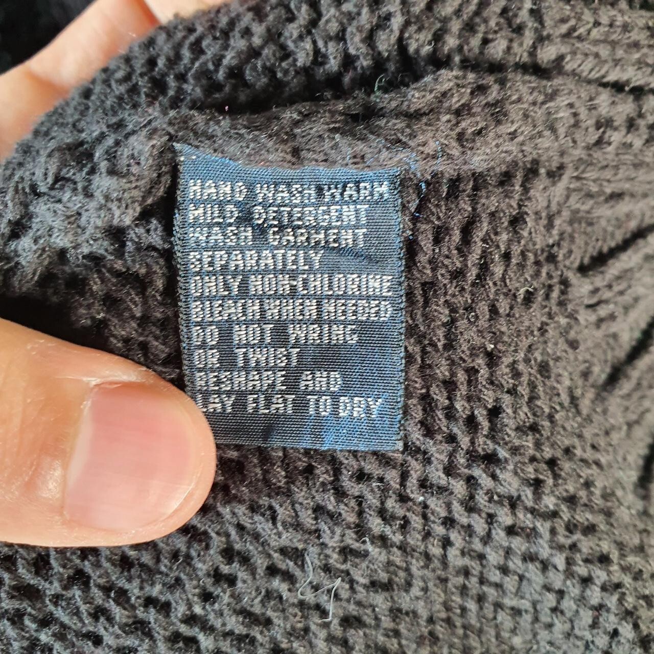 Polo Ralph Lauren Vintage Felpa Pesante Uomo Grande Nero Pullover Pony