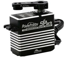 Powerhobby Spark HV Waterproof Brushless Steel Gear Servo / Aluminum Case