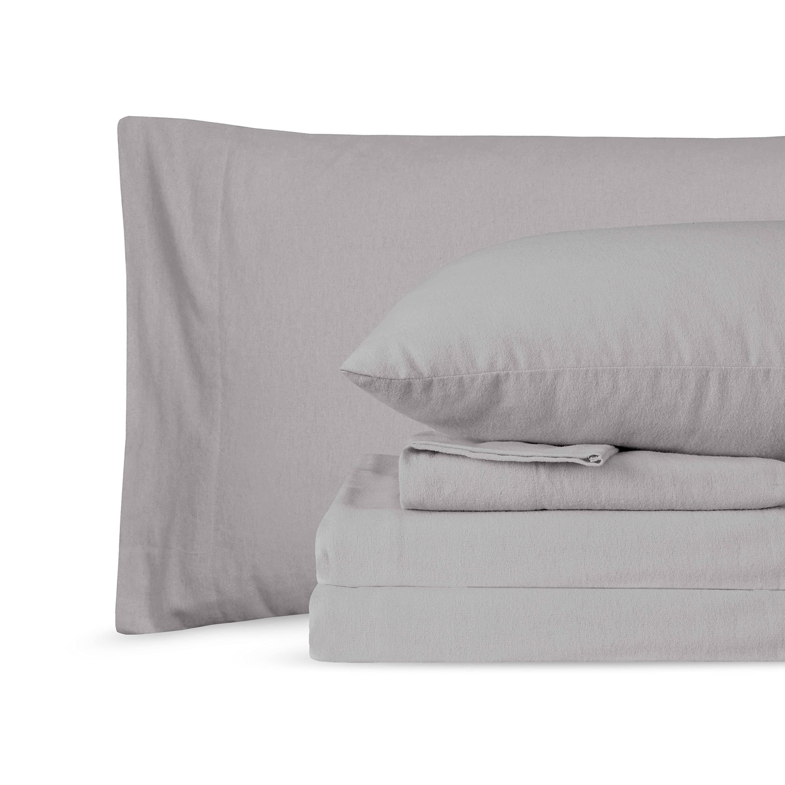 100% Cotton Flannel Sheets Queen Size - Super Soft, Heavyweight, Double Brush...