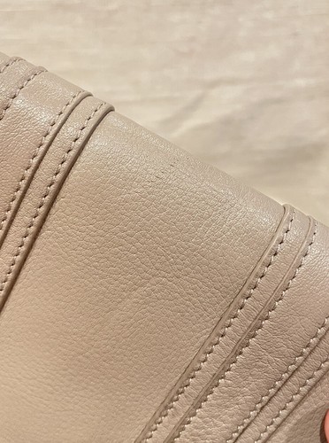 Tory Burch Gray Leather Flap Crossbody Bag, Great - Picture 20 of 20