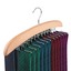 Tie-Hanger-Rack-Organizer-Rotating-Belt-Holder-Closet-Hook-Ties-Storage-Necktie thumbnail 2