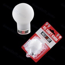 White Ralliart Club Style Racing Gear Shift Knob For Mitsubishi Lancer Evo Gto