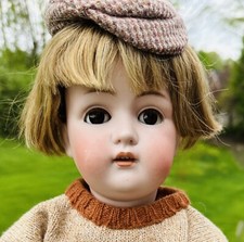 ANTIQUE BISQUE KESTNER  BOY DOLL!  GERMAN.  22 IN.  ALL ORIGINAL  & PERFECT!!