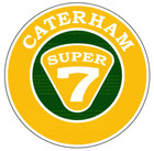 Caterham Sticker 70mm diameter | toolbox, car window, laptop Set of 2