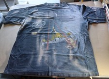 VINTAGE STAR WARS EPISODE 1 PHATOM MENACE MOVIE PROMO T-SHIRT STARFIGHTER XXL