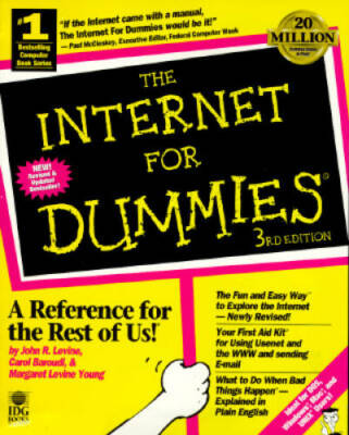 The Internet for Dummies (3rd Edition) - Paperback By Levine, John R - GOOD