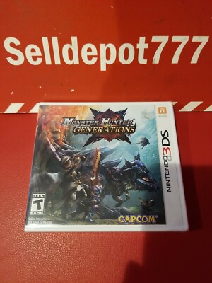 Monster Hunter Generations (3DS, 2016) Brand New 