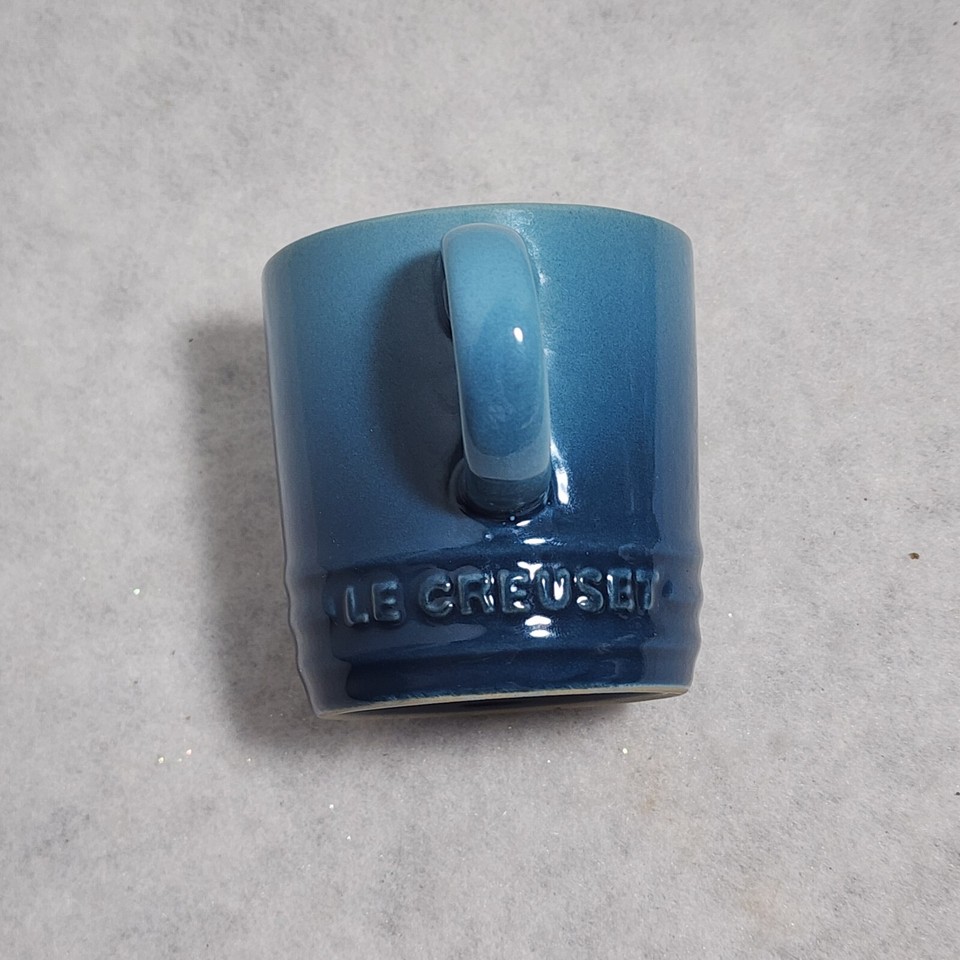 Le Creuset Blue Ombre Espresso Demitasse Mini Cup Mug 0.1 L/3.38 oz eBay
