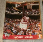 1990 Michael Jordan  NBA Hoops Action Photo Card Sealed (NOS)  REALLY NICE