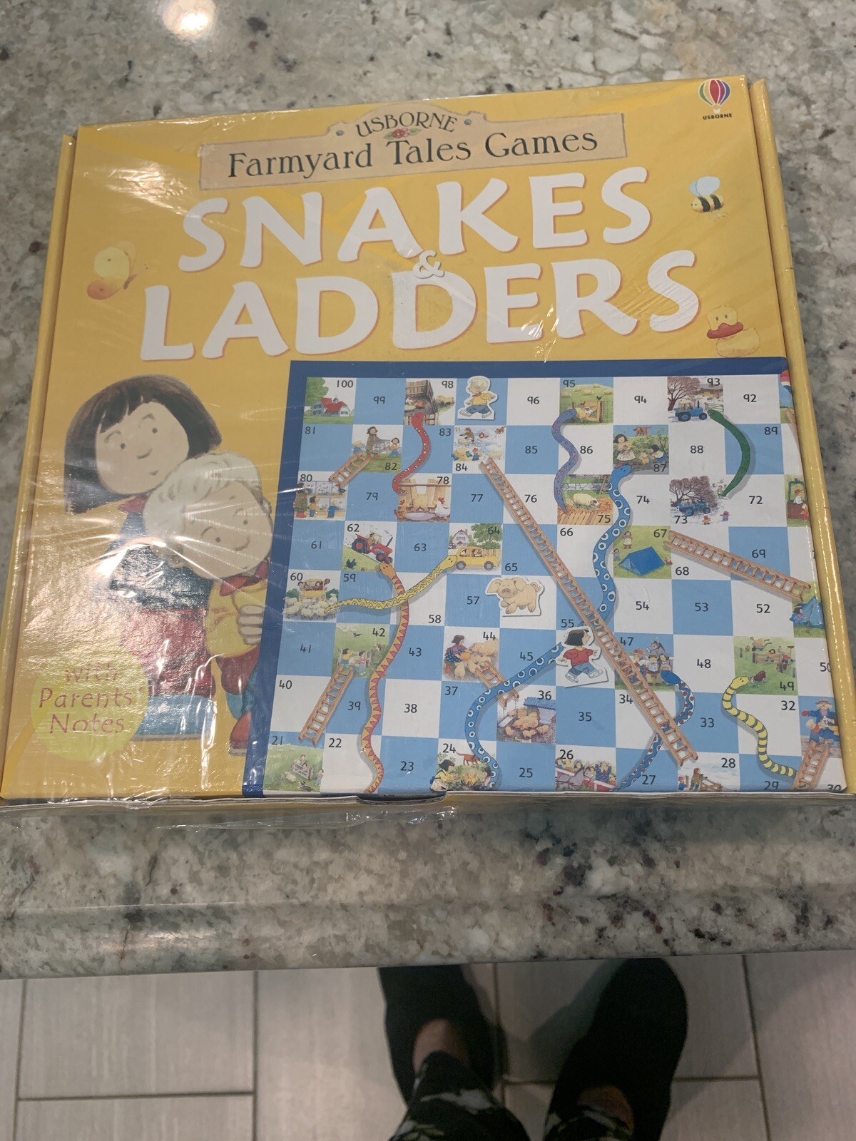 Usborne Farmyard Tales Games Snakes & Ladders NEW! eBay