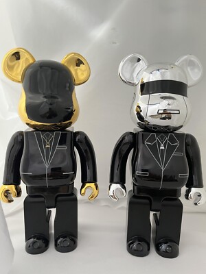 BE@RBRICK - BE@RBRICK No.B@000CGKN18 超合金 DAFT PUNK Sculpture “Set of 2 Daft Punk Discovery 1000%” from Be