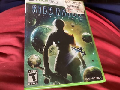 Star Ocean The Last Hope RPG Xbox 360 Complete CIB