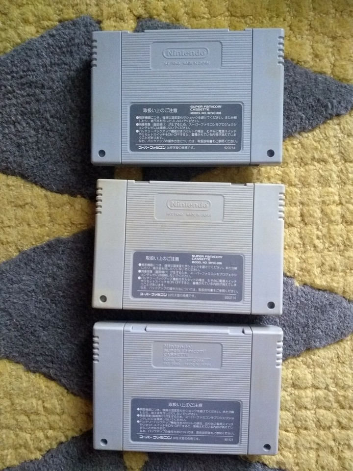 Lot Super Famicom - Console Et/ou Jeux - Etat Correct (à Vérifier)