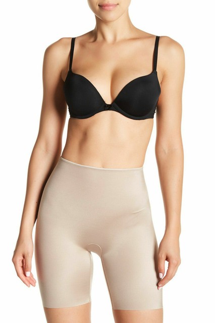 SPANX Sand Slimplicity Mid Thigh Shaper 