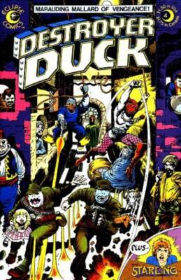 Destroyer Duck (1982) #   4 (7.0-FVF) 1983