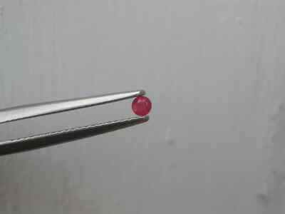 Ruby Round Loose Faceted Natural Gem 2.5mm