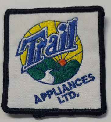 Trail Appliances Ltd Patch 2.75''X3'' BC British Columbia & Alberta Canada