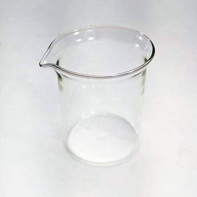 BODUM 175 mL (3/4c) borosilicate glass beaker, with spout, for creamer, labware