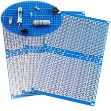 6pcs Solderable Breadboard824 Holes 70x90x1.6mm Pcb Board For Diy Prototype Sold