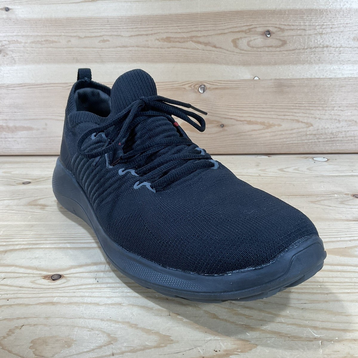 FJ HYPERFLEX SIZE 12 BLACK MENS GOLF SHOES PREOWNED NICE CONDITION FootJoy M Black Golf Shoes for Men for sale | eBay main image 3