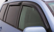 AVS Ventvisor Outside Mount Window Deflectors 4pc - Smoke fits 17-22 Nissan Kick