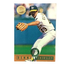 Dennis Eckersley 1995 Fleer Ultra Gold Medallion Paralllel #316 MLB Athletics