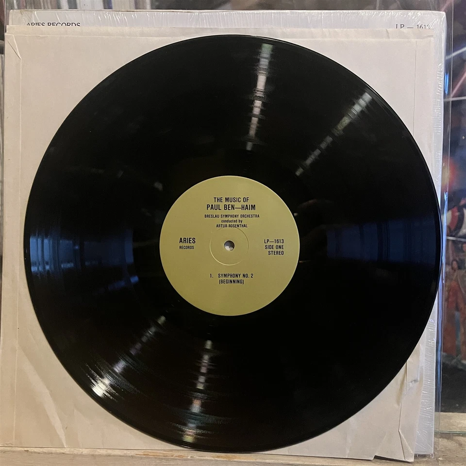 [CLASSICAL]~EXC LP~PAUL BEN-HAIM~BRESLAV S.O~ROSENTHAL~Symphony No. 2~[1969~ARIE - Image 3 of 4