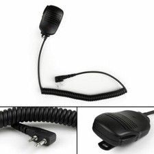 1x Handheld Speaker Microfono Per Icom IC-V8/V82/V80/F21/F26/F11/F3GS Radio Y H7