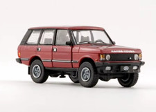 1/64 Die Cast 1992 LAND ROVER RANGE ROVER LHD Model Car -RED- 64B0181