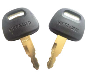 Hitachi Excavator & Heavy Equipment Ignition Key With OEM Logo 4453488