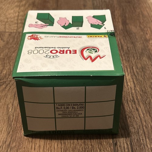 Panini Euro 2008 Sticker Box Sealed 100 Packs - Picture 2 of 3