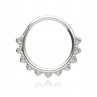 Clicker Ring Edelstahl 316L Silber 1.2/8Mm FüR Nase & Ohr