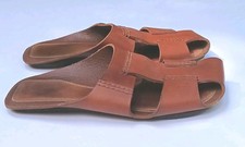 Vintage GIORGIO ARMANI Brown Leather Sandals ...