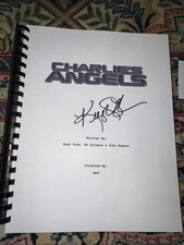 2000 Signed KELLY LYNCH Autographed Charlie's Angels Script Screenplay ACOA COA