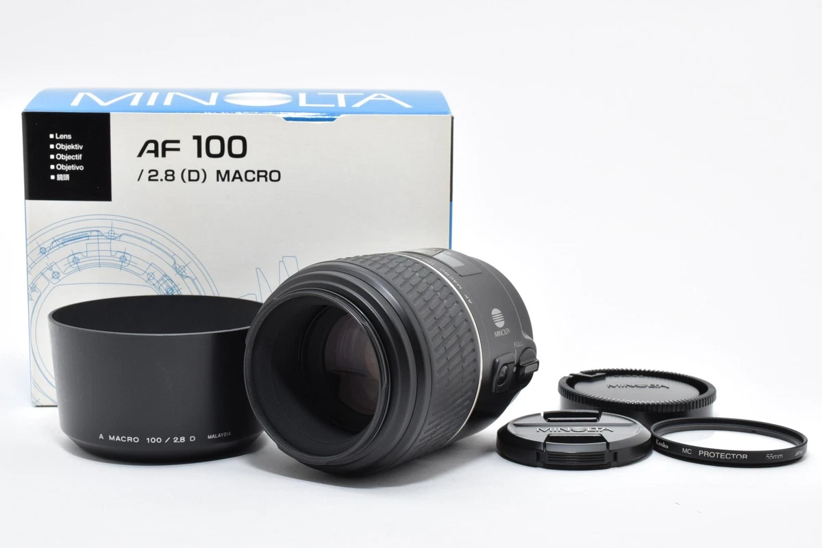 Minolta f/2.8 Camera Lenses 100mm Focal for sale | eBay