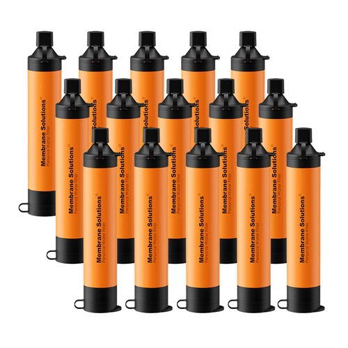 36xPersönlicher Wasserfilter Strohhalm Tragbar Wasseraufbereiter 4 Stufen Camping Notfall - Bild 1 von 9