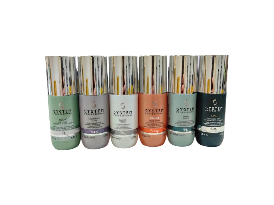 Wella System Professional 125ml Fluidi Qualità Salone per ogni Cura Capelli Routine