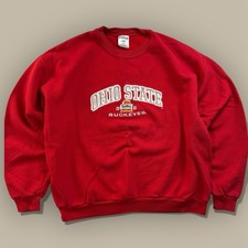 Vtg Ohio State Buckeyes Football Sweatshirt Mens XL Fiesta Bowl Crewneck 2003