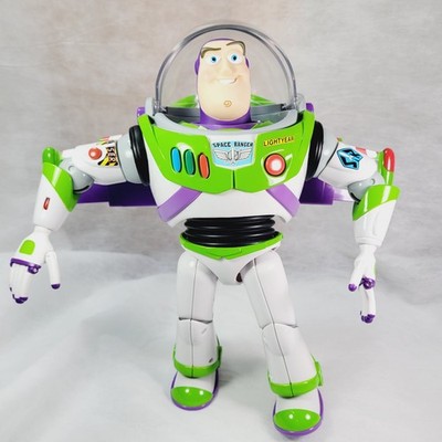 Toy Story Buzz Lightyear Thinkway Toys PATENT PENDING Early Production 12'' WORKS