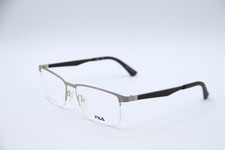 NEW FILA VF9969 COL.0S80 GRAY BLACK AUTHENTIC FRAMES EYEGLASSES 54-17
