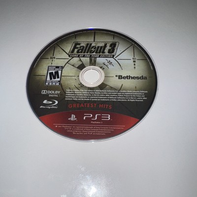 Fallout 3 for PS3 - Greatest Hits Disc Only