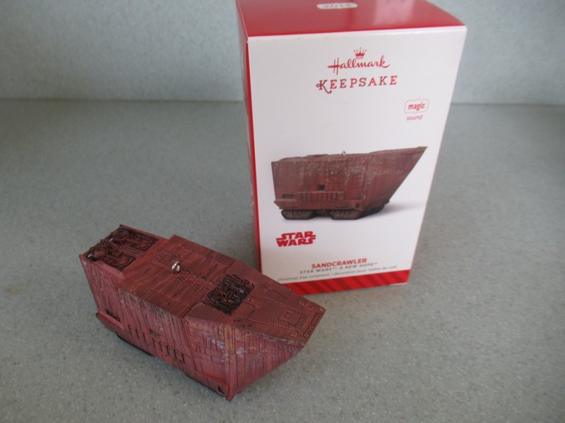 Hallmark Keepsake Star Wars Sandcrawler magic Christmas tree ornament