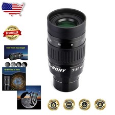 Telescope Zoom Eyepiece SV135 7-21mm 1.25" Fully Multi-Coated 6E4G