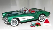 Rare 1957 Corvette Santas Corvette By The Franklin Mint 124 Rare 1957 Corvette Santas Corvette By The Franklin Mint 124