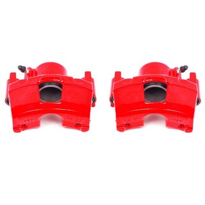PowerStop Disc Brake Caliper Set - Red Powder Coated Calipers