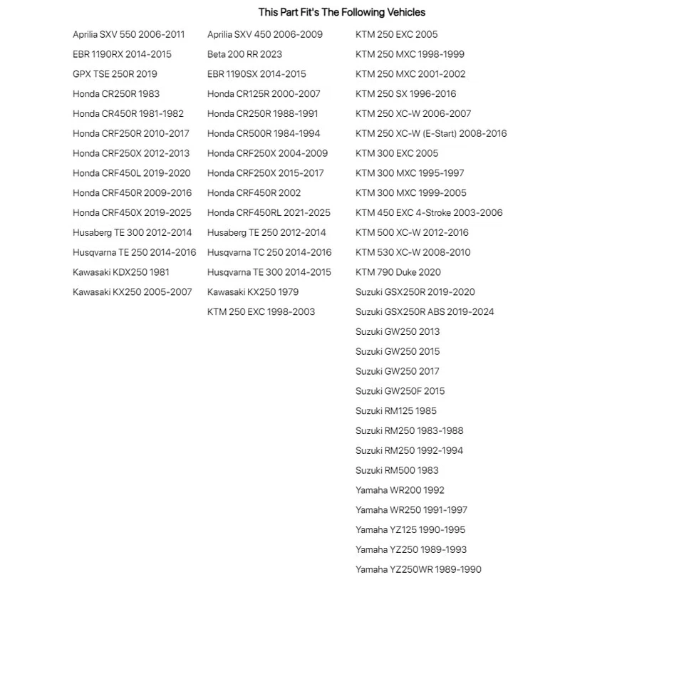 Cadena de anillo en X de oro 520 ORH Primary Drive 520x116 para Honda CR450R 1981-1982 Foto 4 de 4