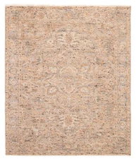 Traditional Vintage Hand-Knotted Area Rug 8'0" x 9'7" Oriental Wool Carpet