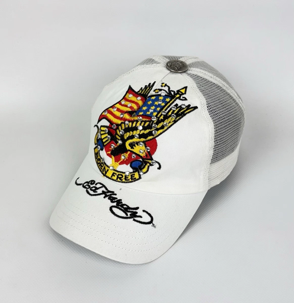 Ed Hardy 白色帽子男士| eBay