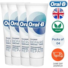 Oral-B Gum Repair Teeth Against Acid Erosion & Strengthen Enamel 75ml Packs of 4 190.53 per litre